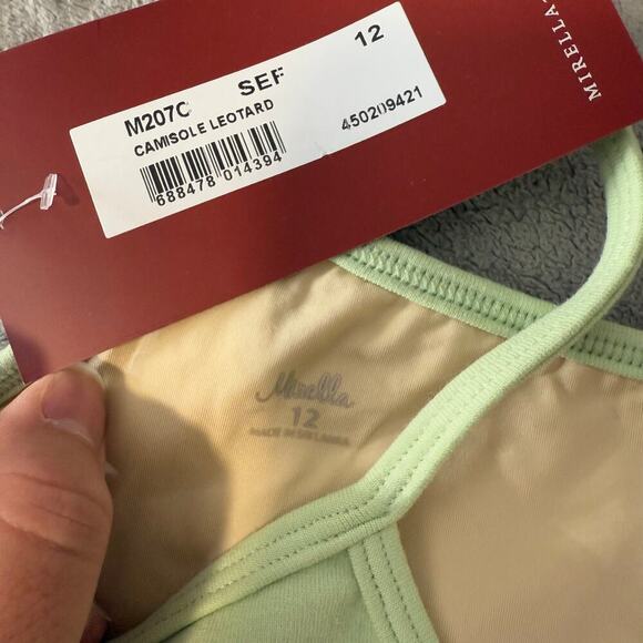 Mirella Light Green Kids One Piece Bodysuit - Picture 3 of 4